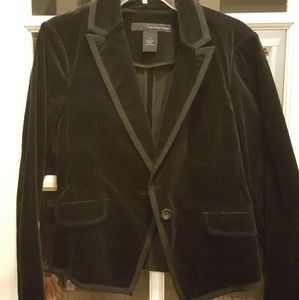 Velvet blazer